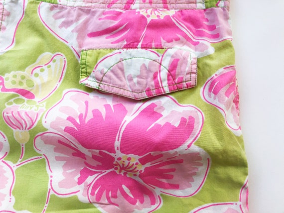 Lilly Pulitzer - Pink and Green Patchwork Floral … - image 3