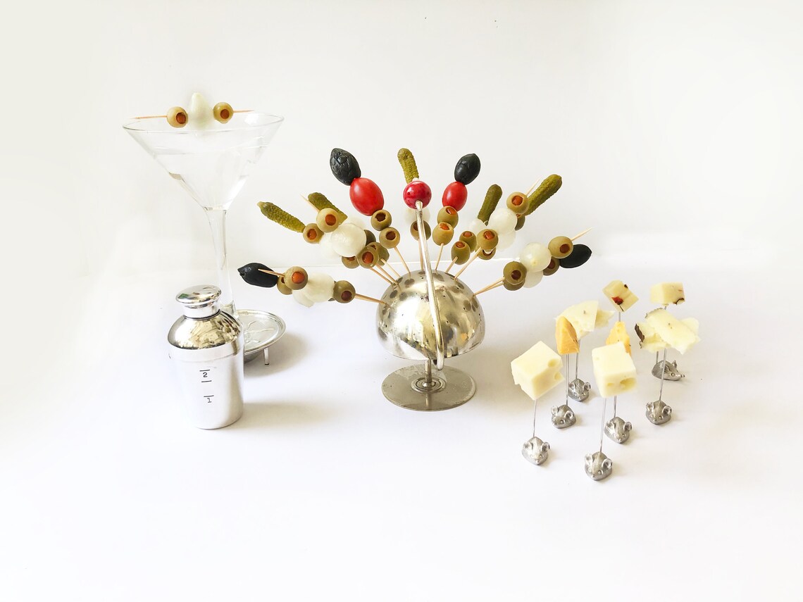 Napier Set of 8 'cheese Server Mice Individual Servers Etsy