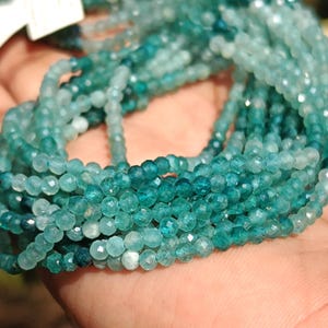 Grandidierite Beads, Natural Stone Grandidierite Strand Round Faceted Stone Beads Grandidierite, Grandidierite Stone Beads, Grandidierite