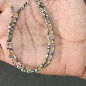 Multi Diamond Beads, 100% Natural Diamond Stone Raw Diamond Stone Beaded Jewelry Customize Beads Strand,