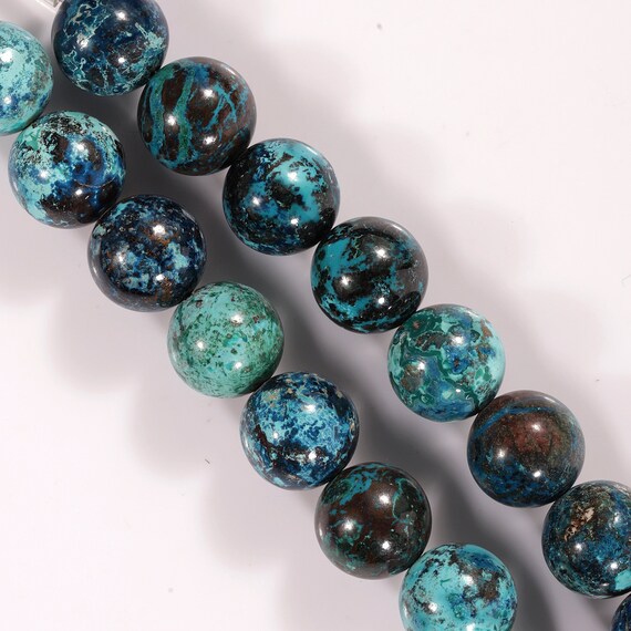Chrysocolla beads deals