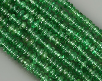 Tsavorite Necklace 97Cts, Total 3 Strands of 16 Inches CLOSEOUT SALE 100/% Natural Green Tsavorite Smooth Nuggets Beads 3.5x3-5.5x4.5 mm