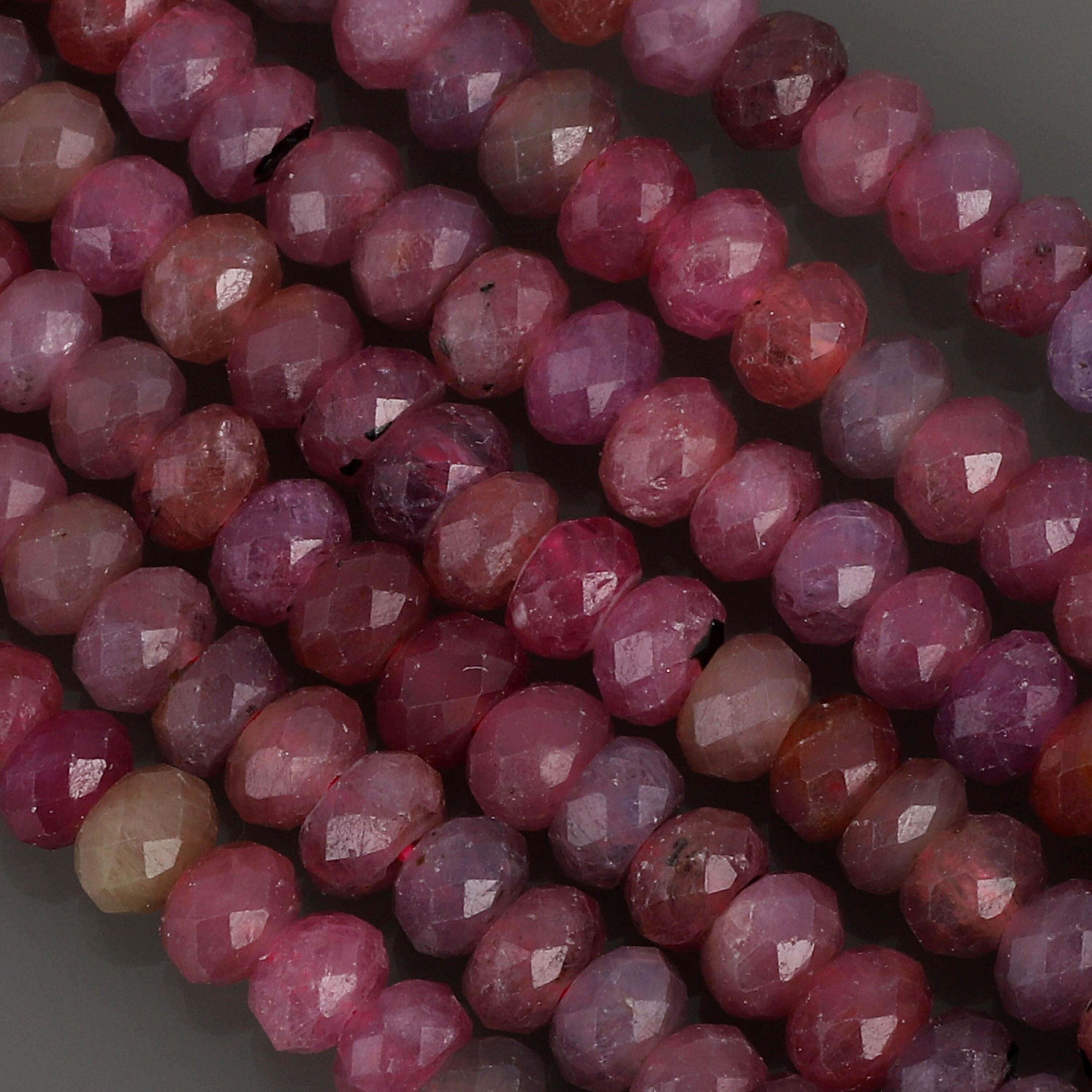 Ruby stone beads Clearance
