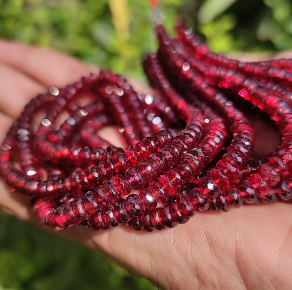 Garnet shop stone beads