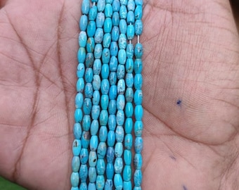 Turquoise Beads Strand, Natural Turquoise Gemstone Gemstone Beads, Making Jewelry Beads Turquoise Loose Stone Turquoise "
