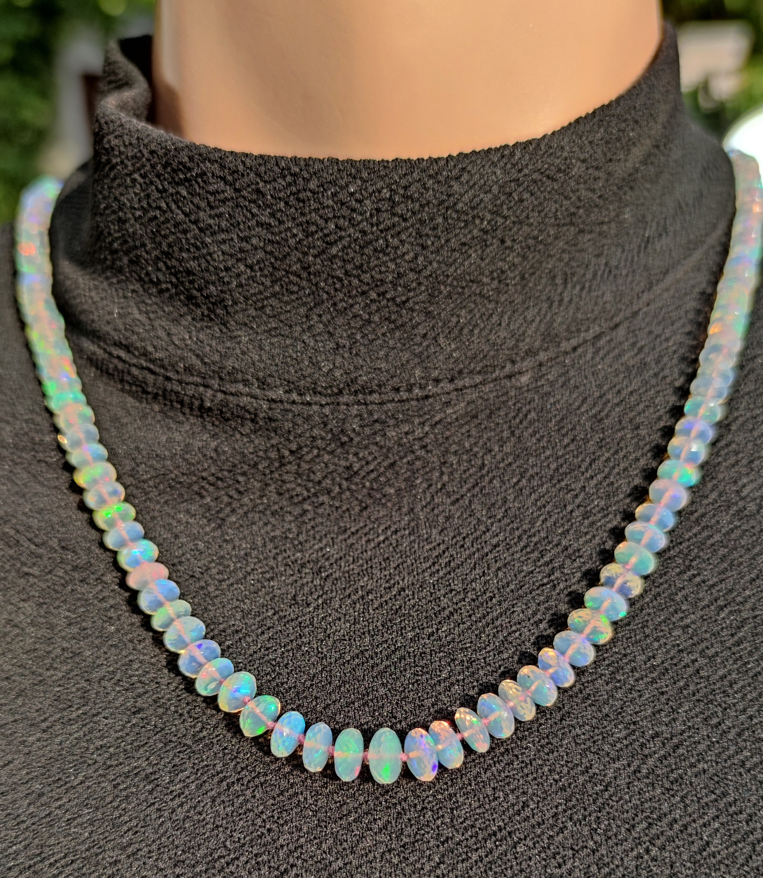 Ethiopian Opal Necklace — Delsette
