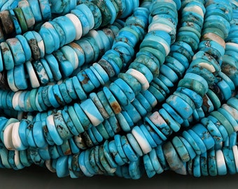 Turquoise Magnesite Stone, Gemstone Turquoise Strand Making Jewelry Turquoise Beads, Magnesite Turquoise Gemstone Beads Wholesaler Beads "
