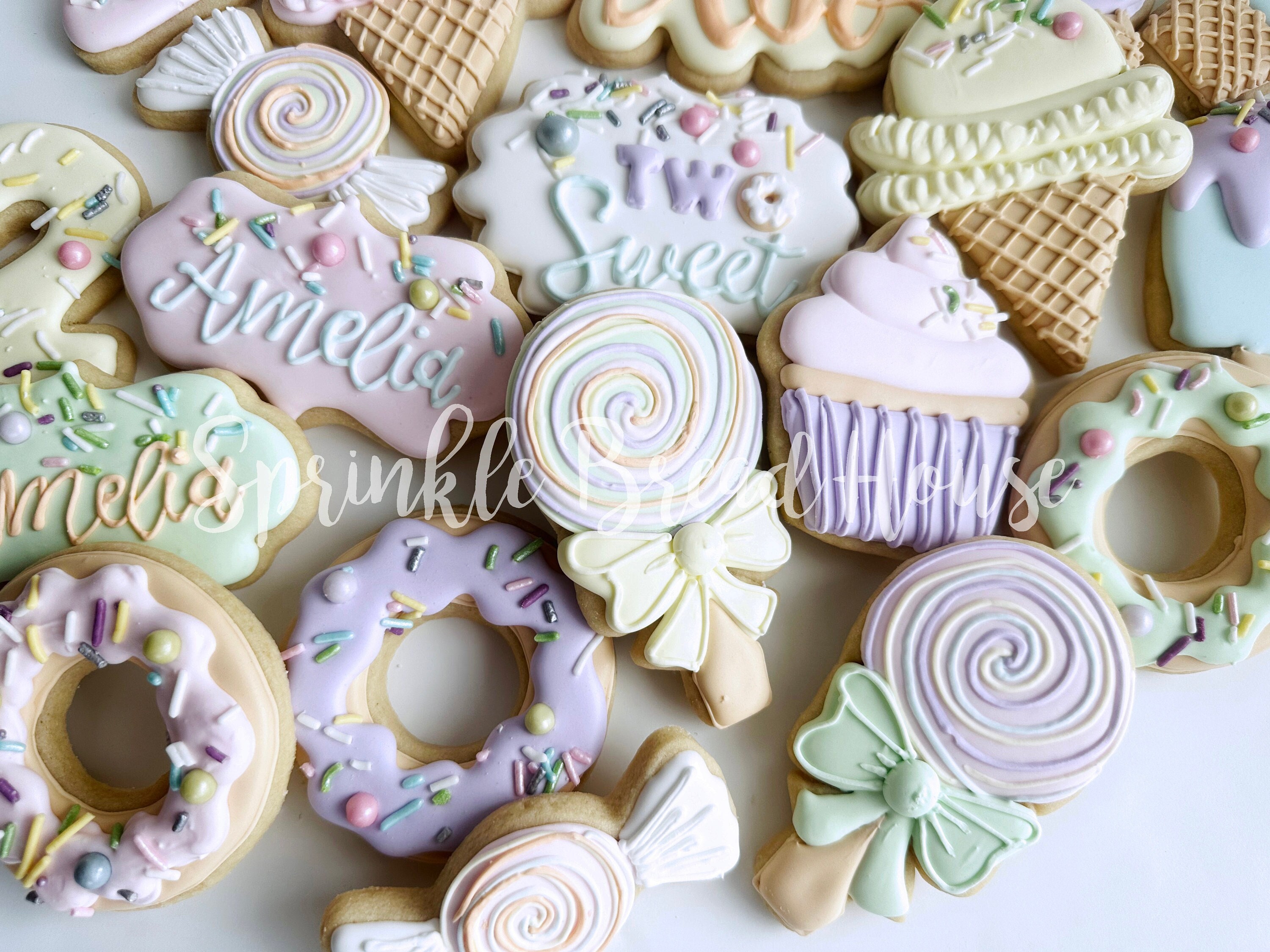 Second Birthday Cookie Cutter and Stencil Set – Sweets from the Soul