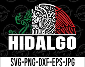 Mexican Eagle SVG: Tricolor Hidalgo Cut Files (Digital Download)