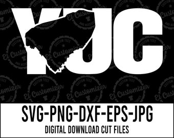 Yucatan Map SVG Cut Files: Cricut, Silhouette (Digital Files)