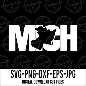 Michoacan SVG Cut Files Svg Png Dxf Jpg Eps Digital Files For Cricut and Silhouette
