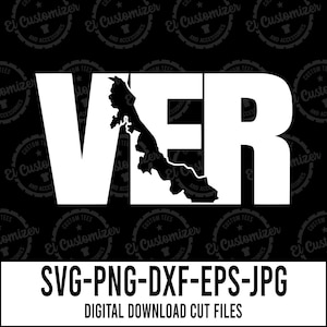 Veracruz SVG Cut Files Svg Png Dxf Jpg Eps Digital Files For Cricut and Silhouette
