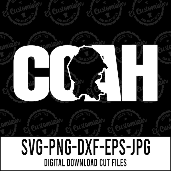 Coahuila SVG Cut Files Svg Png Dxf Jpg Eps Digital Files For Cricut and Silhouette