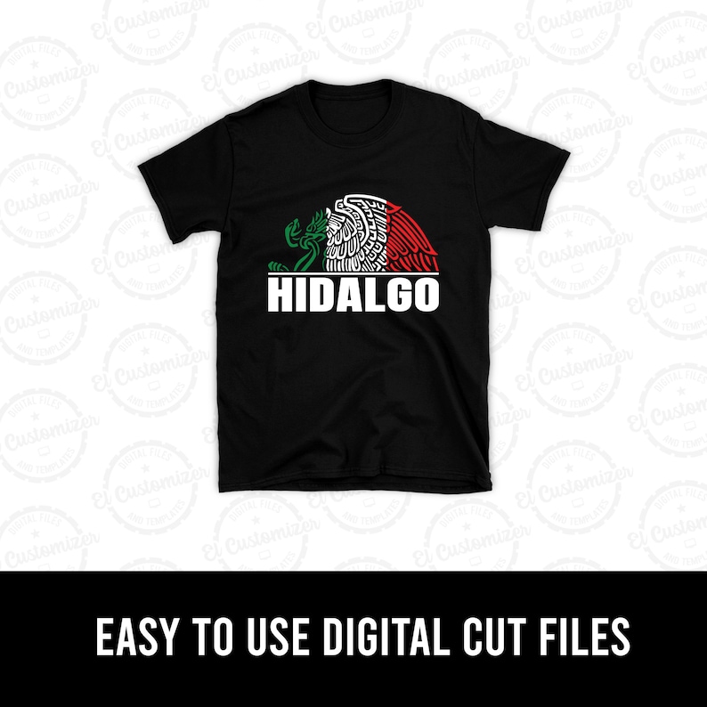 Mexican Eagle SVG: Tricolor Hidalgo Cut Files (digital Download) - Etsy