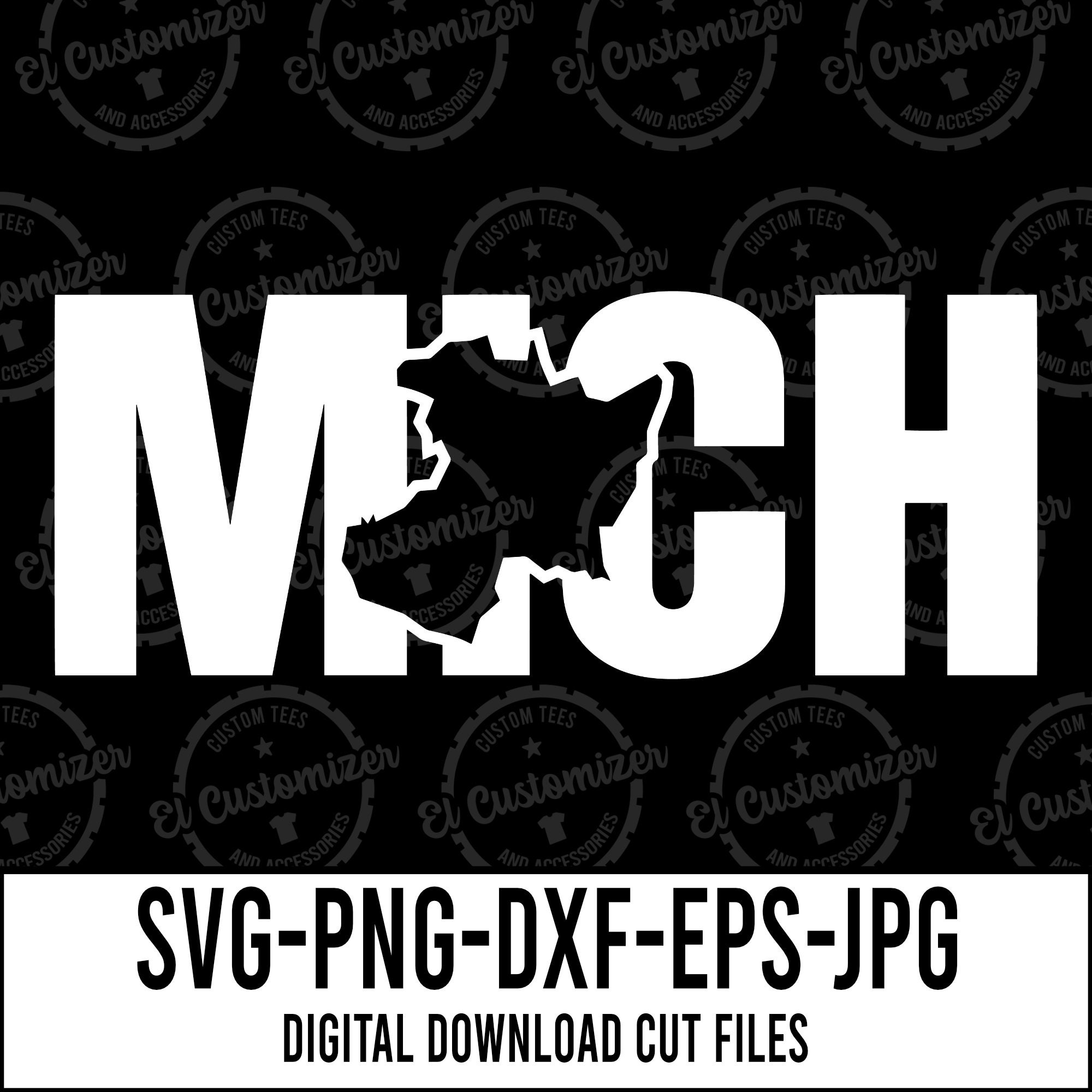 Michoacan SVG Cut Files Svg Png Dxf Jpg Eps Digital Files For Etsy