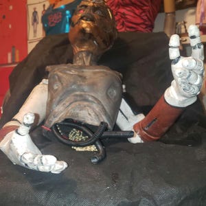 M3GAN 3.0- SteamPunk Robot Doll HALF BODY ROBOT 3D Model