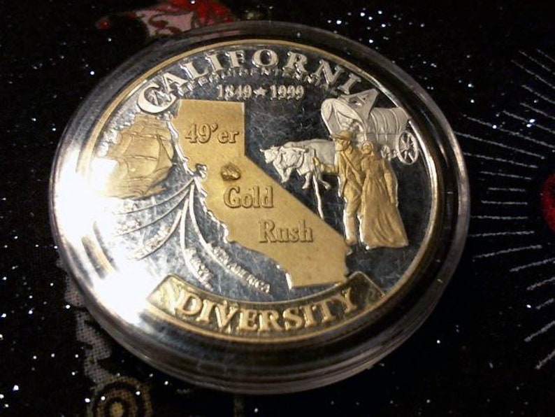 CALIFORNIA TRIBUTE COIN Etsy