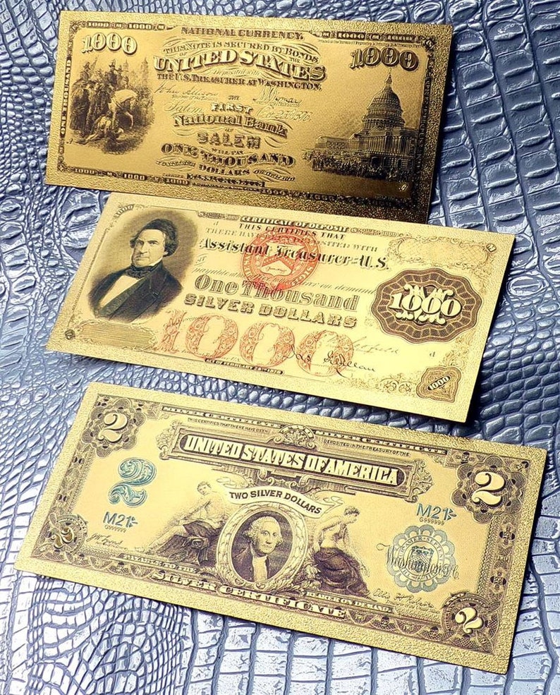 1002 DOLLAR SILVER CERTIFICATES Etsy