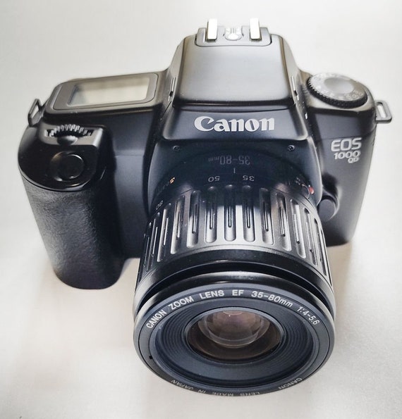 Canon EOS 1000QD 35mm SLR Camera + Canon EF 35-80mm/f4 Lens