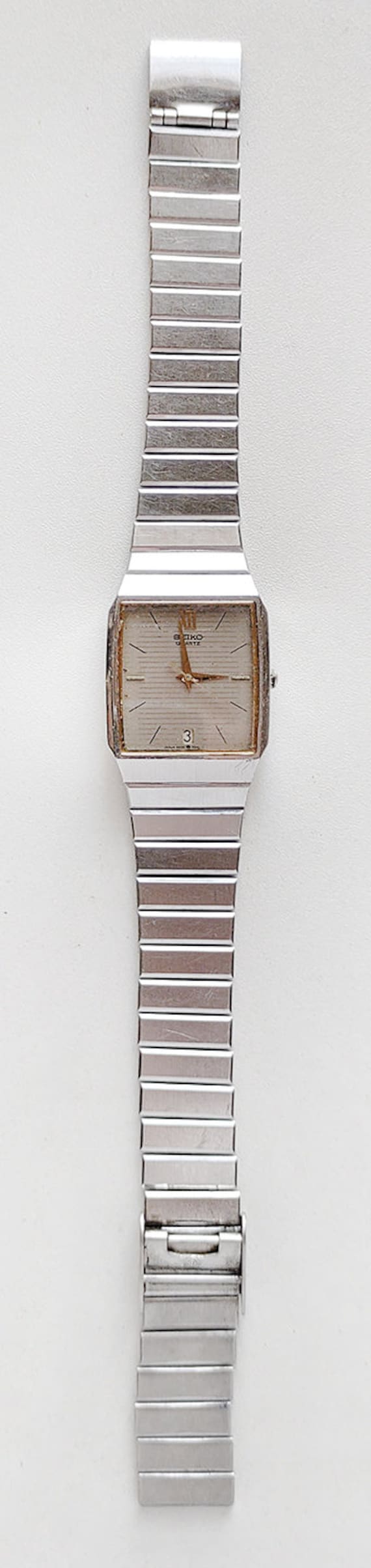 Vintage Seiko 6532-5240 Gents Quartz Watch With Date - 1980s