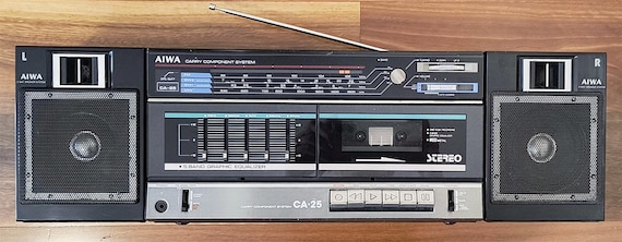 Vintage Aiwa CA-25 Stereo Cassette Player - Boom Box - Etsy