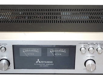 Vintage Mitsubishi DA-U200Z Stereo Amplifier