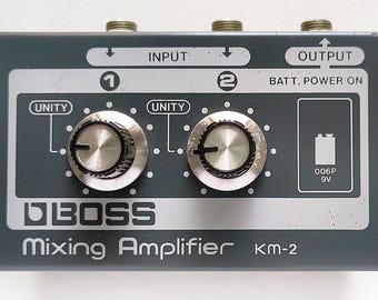 BOSS Mixing Amplifier km-2 エフェクター プリアンプ