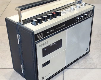 Vintage National Panasonic RS-264S Stereo Cassette Player - Ghetto Blaster