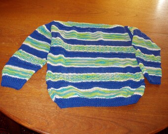 Children's sweater made of cotton, size 134