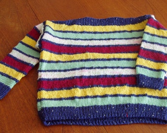 Pull en laine pour enfants, taille 98