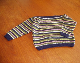 Maglione per bambini in lana, programma lana lavabile, taglia 98