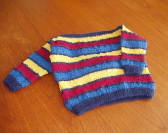 Pull pour enfants, taille 98, en laine