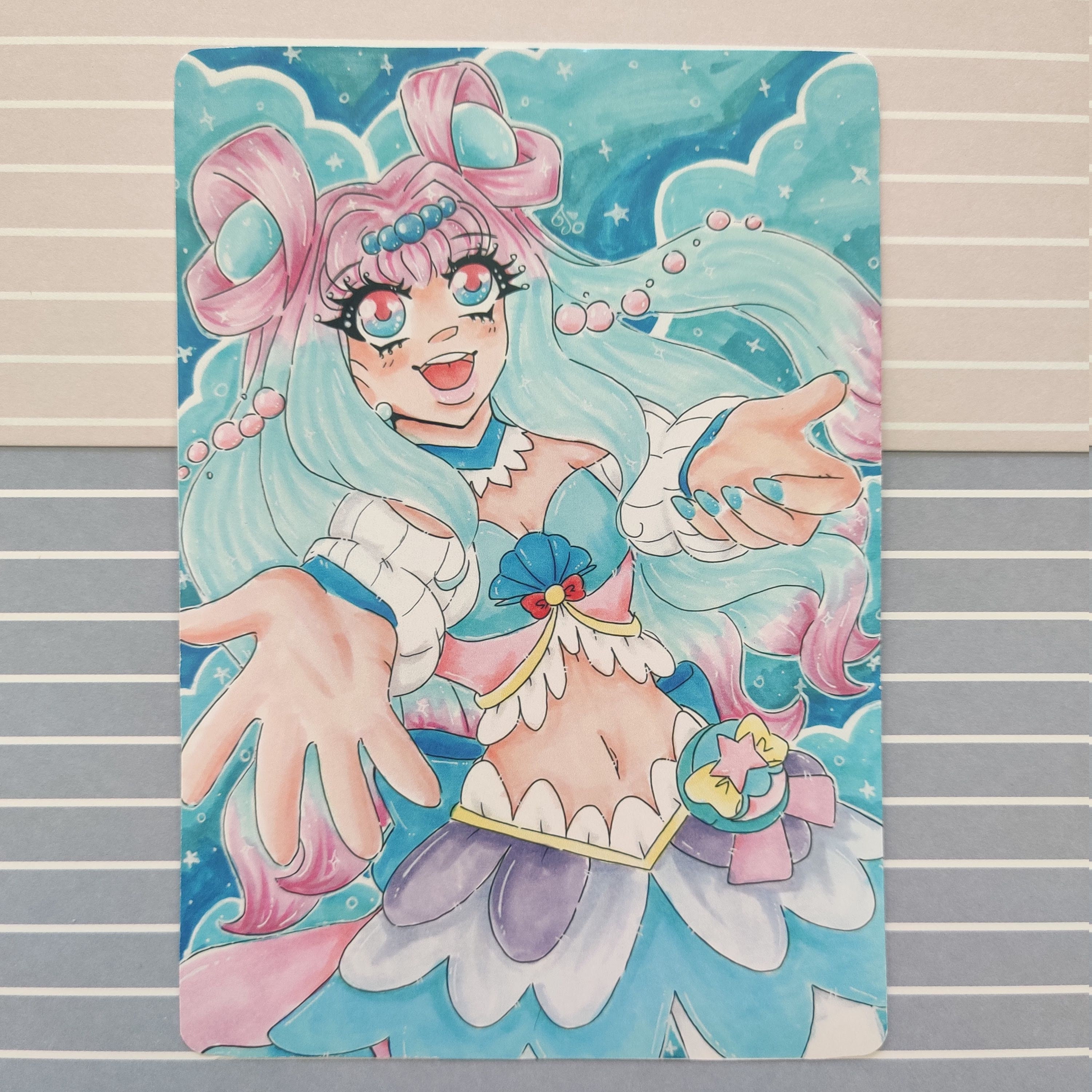 Cure Lamer Tropical Rouge Precure - Etsy Norway