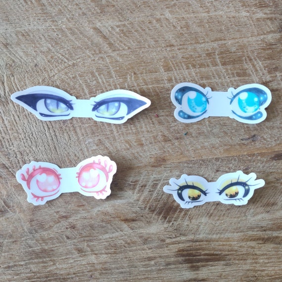 Transparant Anime Manga Kawaii Googly Eyes Stickers - Etsy Transparant Anime Manga Kawaii Googly Eyes Stickers - Etsy