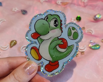 虹色ヨッシーステッカー - Etsy 日本