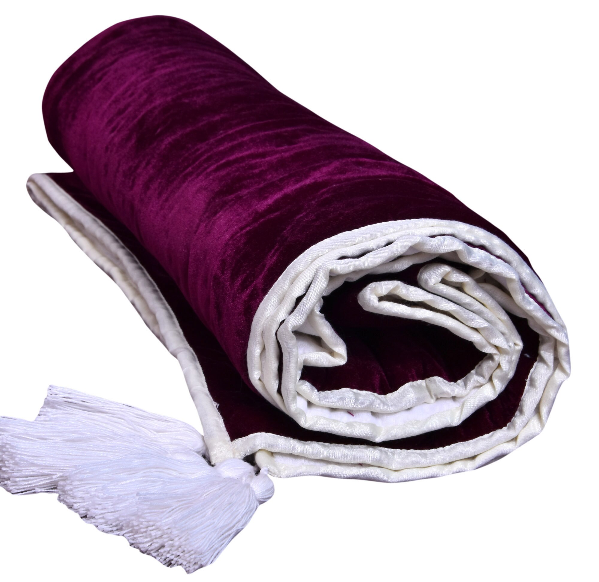 Velvet quilt Purple Velvet Cotton Quilt Blanket Pick Etsy