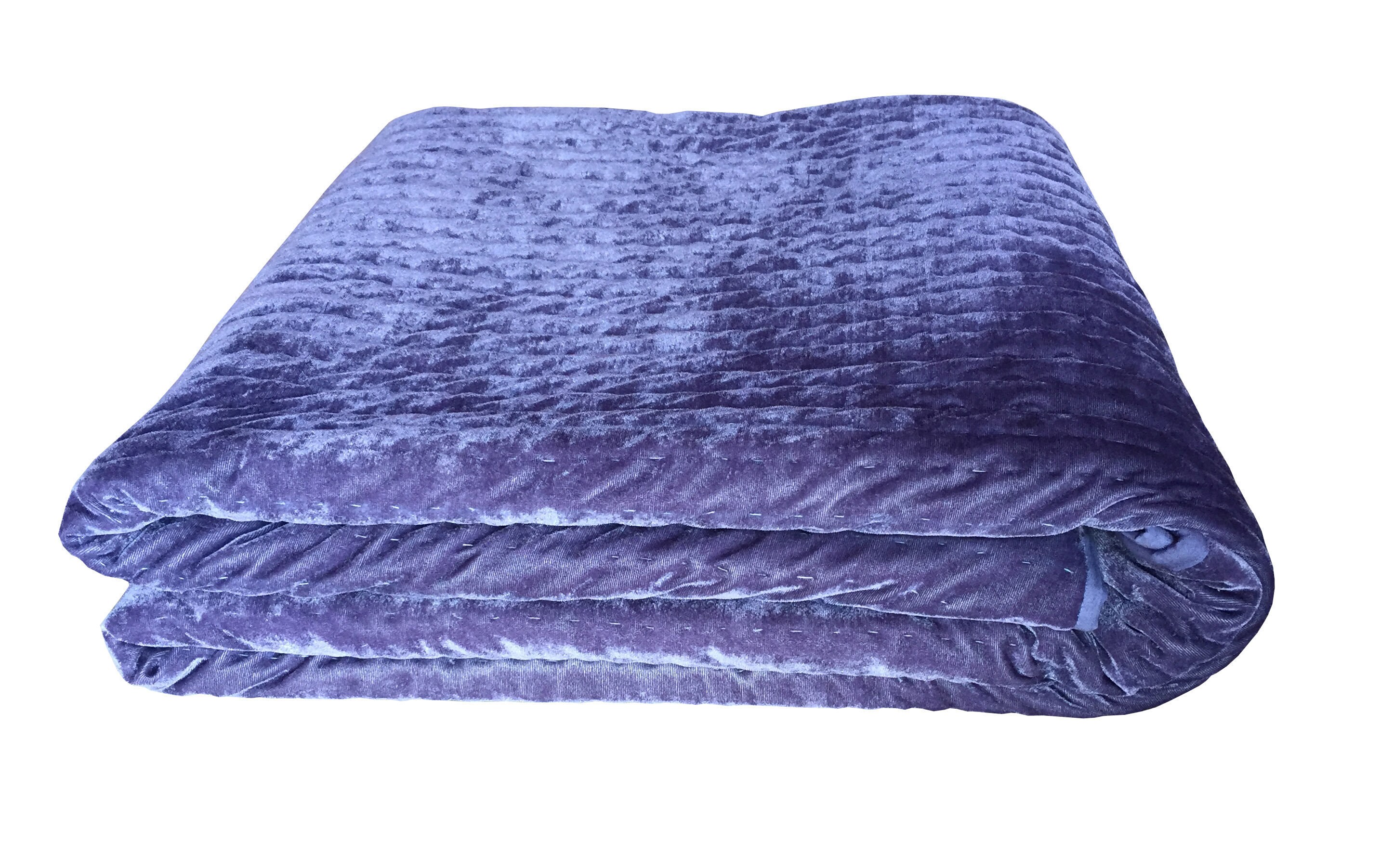 Gray Luxury Velvet quilt Custom Quilt King Quilt Silver Etsy