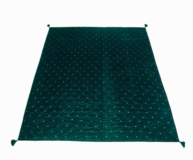 Teal Velvet Bedding Quilt King Velvet Blanket Teal Velvet Comforter