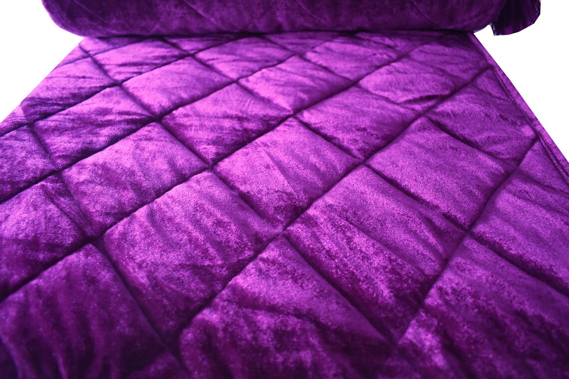 Cream Velvet Quilt King Velvet Blanket Cream Velvet Comforter Etsy UK