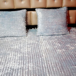 Grey Velvet bedding comforter donna velvet duvet velvet queen blanket king queen bedspread quilted bedroom throw king queen duvet best gift pillowcase velvet bedding velvet quilt handmade customized blanket boho blanket Kantha quilt mum Comforter
