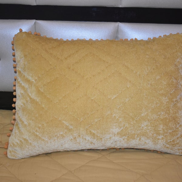 Gold Throw Pillow Etsy