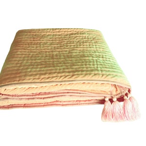 Gold velvet quilt king velvet blanket gold velvet comforter queen bedding set velvet bedspread cozy room décor  Bedding