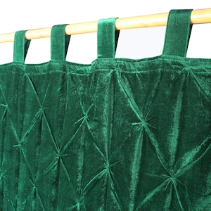 Emerald Green Velvet Curtain Luxury Velvet Curtain Bohemian Window Curtain Living Room Curtain Room Divider Curtain High Quality Extra Large