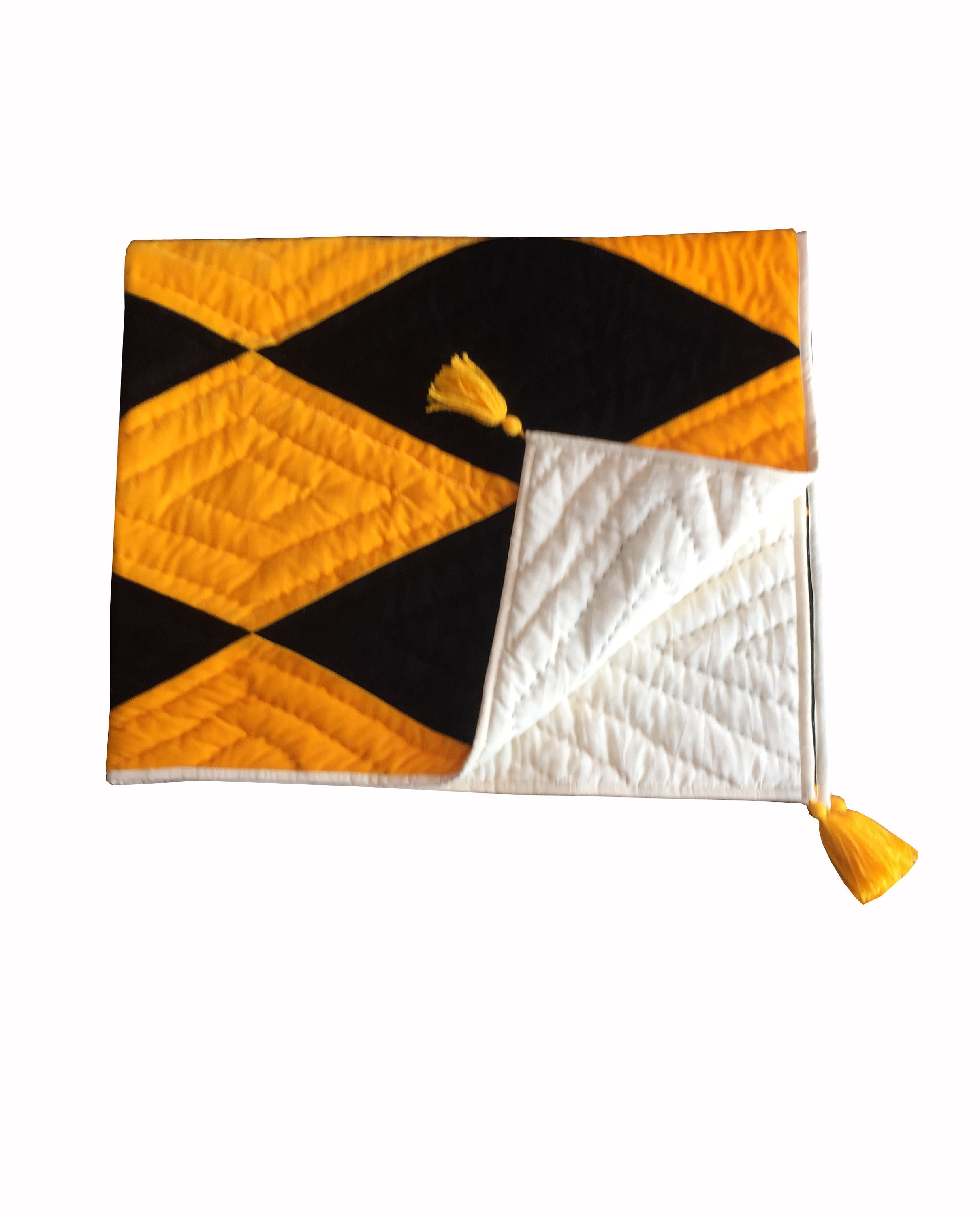 Couette En velours Jaune