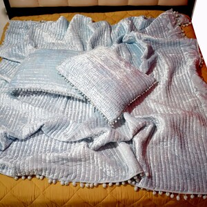 Grey Velvet bedding comforter donna velvet duvet velvet queen blanket king queen bedspread quilted bedroom throw king queen duvet best gift pillowcase velvet bedding velvet quilt handmade customized blanket boho blanket Kantha quilt mum Comforter