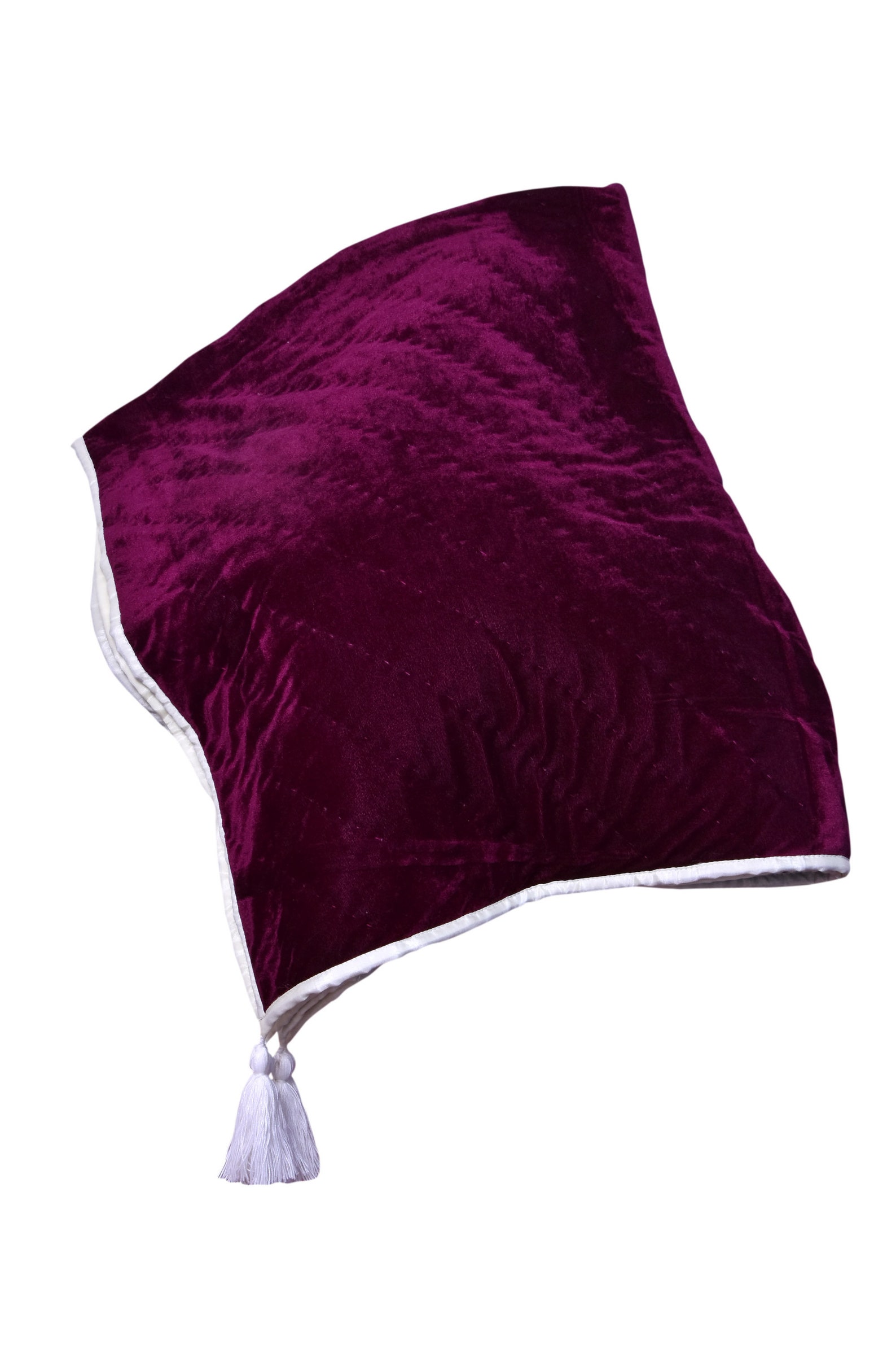 Purple Velvet Quilt Velvet Cotton QuiltPurple Comforter Etsy