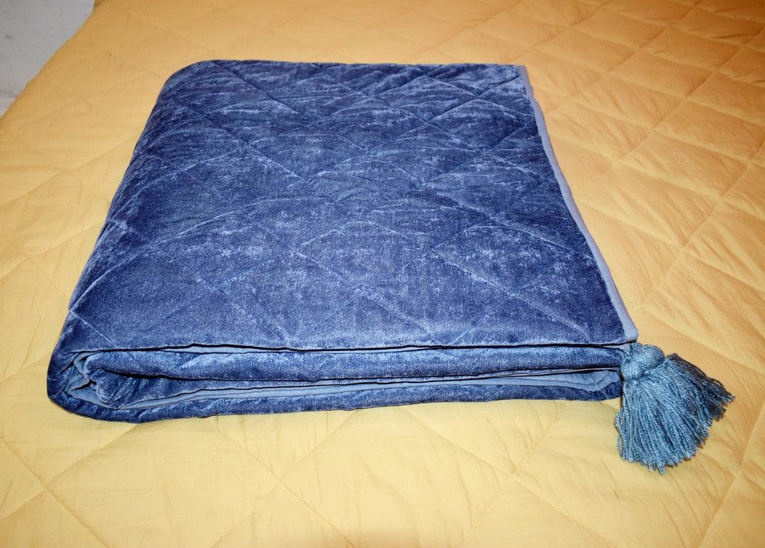 Grey Velvet Quilt King Velvet Blanket Gray Velvet Comforter Queen