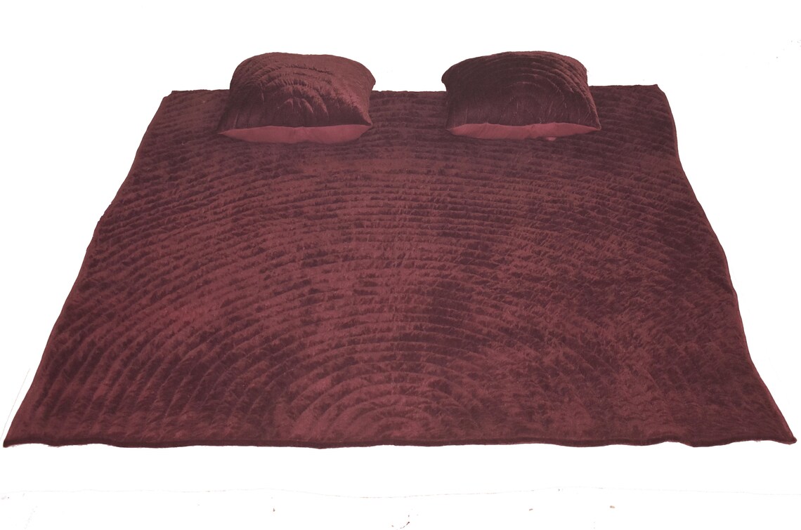 Buy Brown Velvet Quilt King Velvet Blanket Brown Velvet Comforter