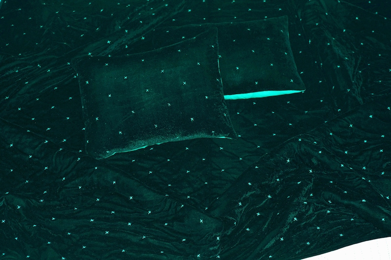 Teal Velvet Bedding Quilt King Velvet Blanket Teal Velvet Comforter