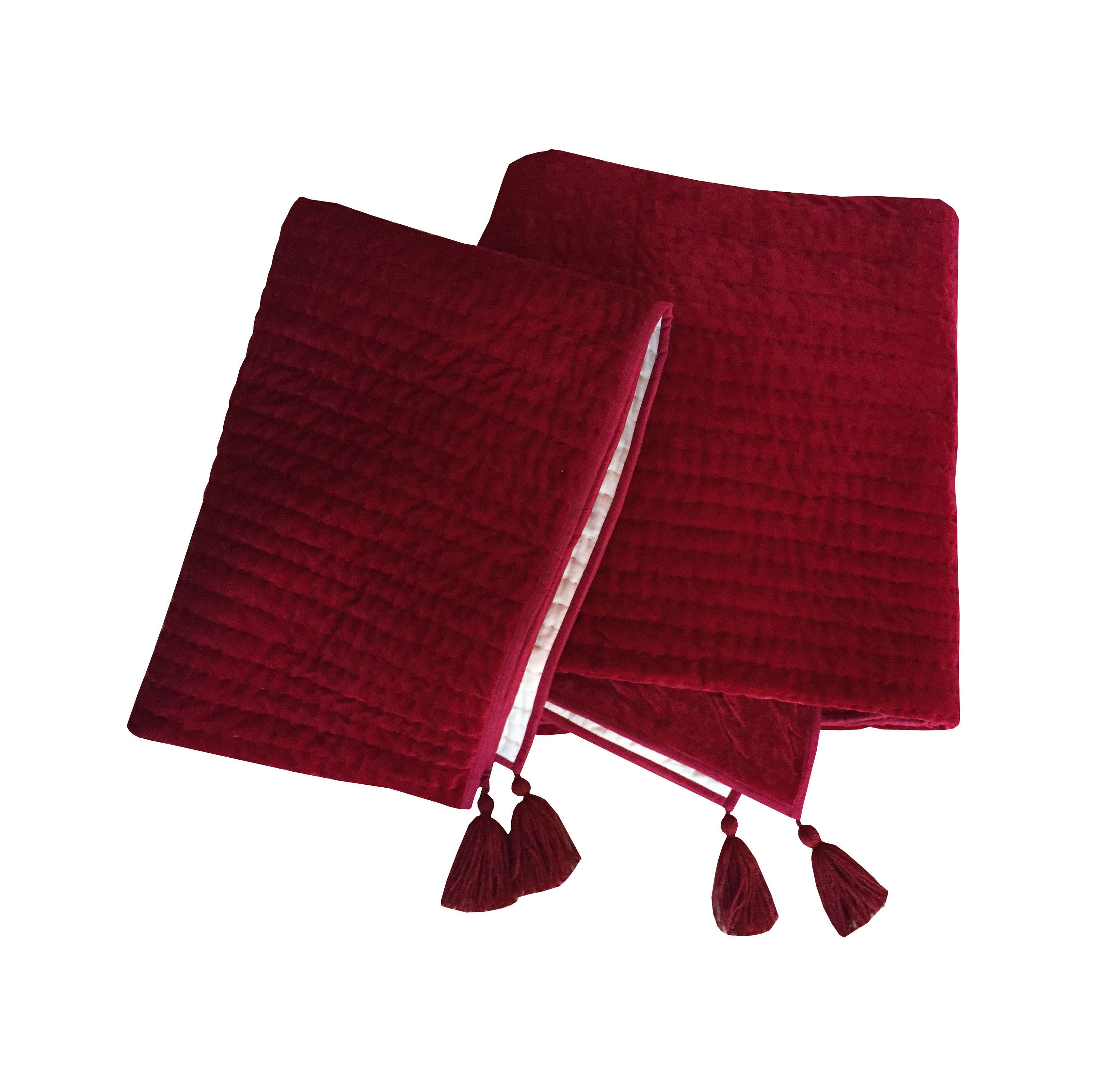 Deep Red Velvet Quilt Velvet Comforter Queen King Size Quilt Etsy India